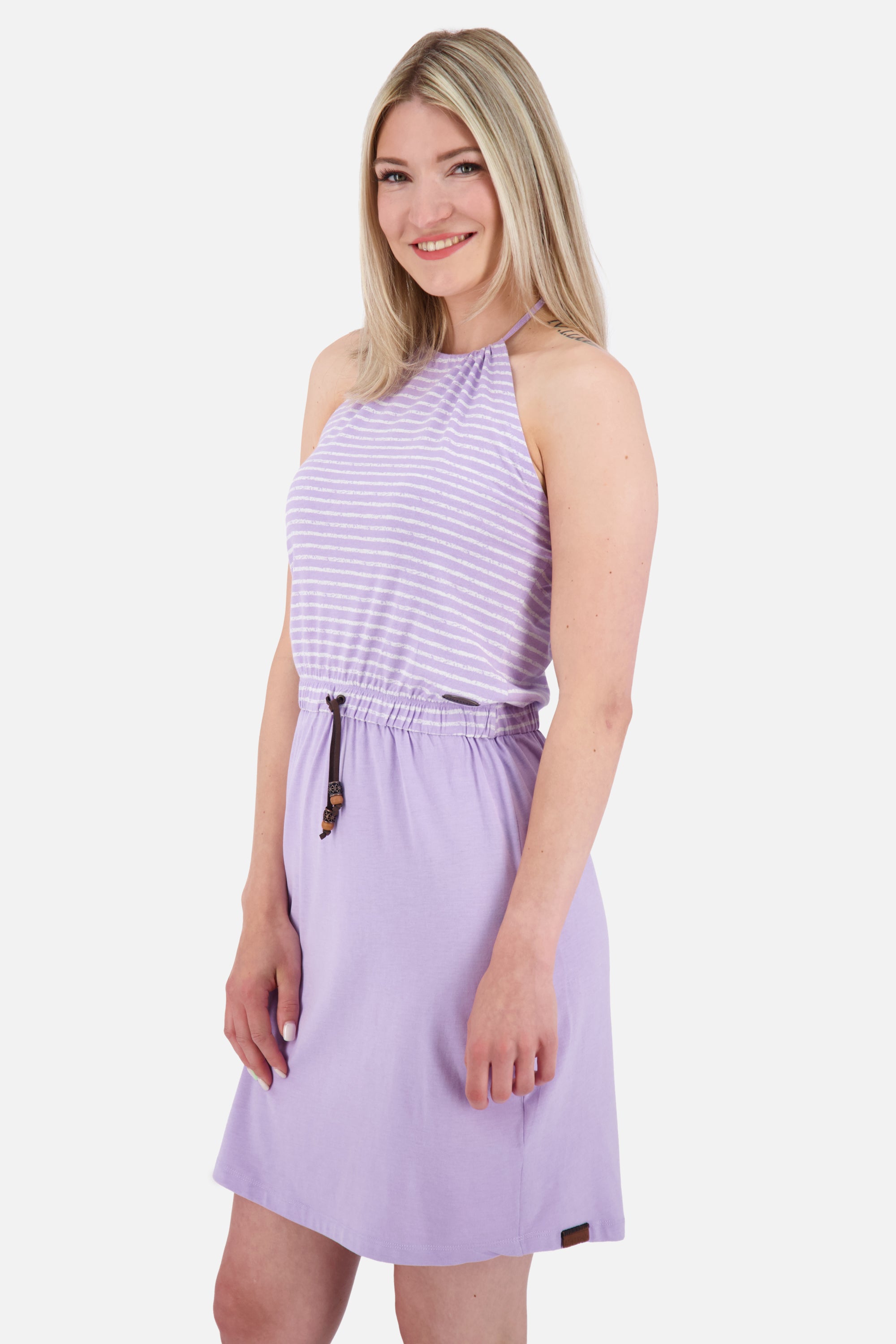Zweigeteiltes Damenkleid VerenaAK Z für die Freizeit Violett