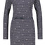 Alife and Kickin EllinAK B Kleid - Gemütlich und figurbetont Dunkelblau