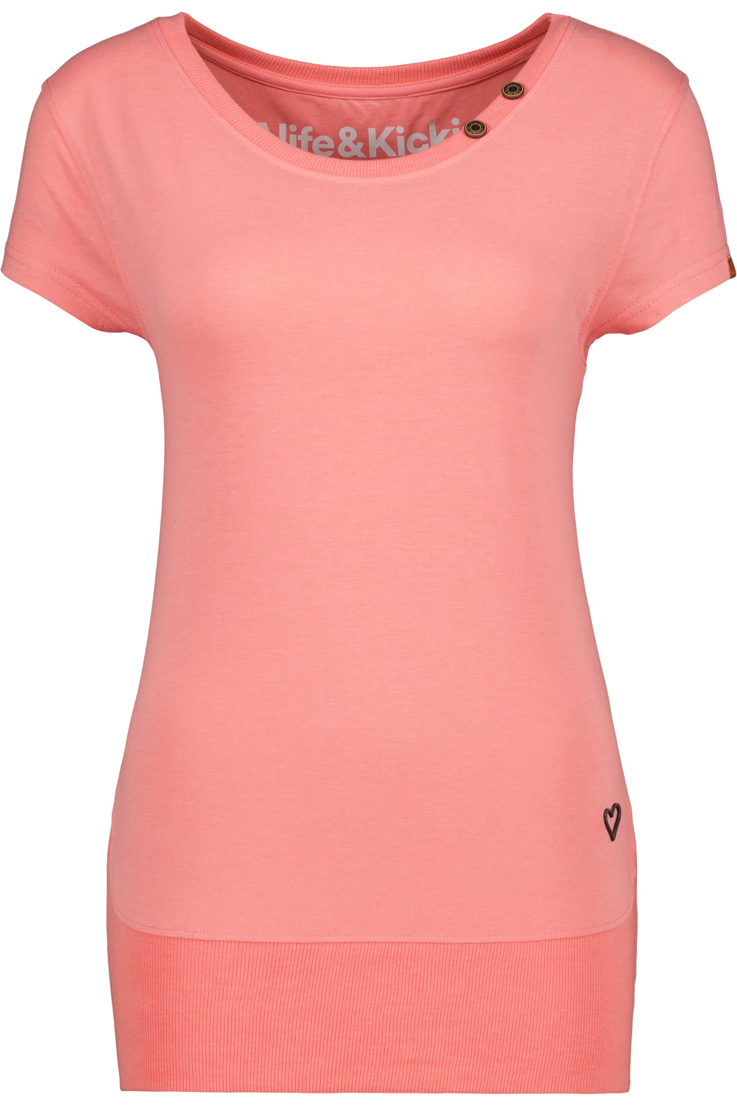 Damen T-Shirt CocoAK A: Angenehmes Tragegefühl in trendigen Farben Orange
