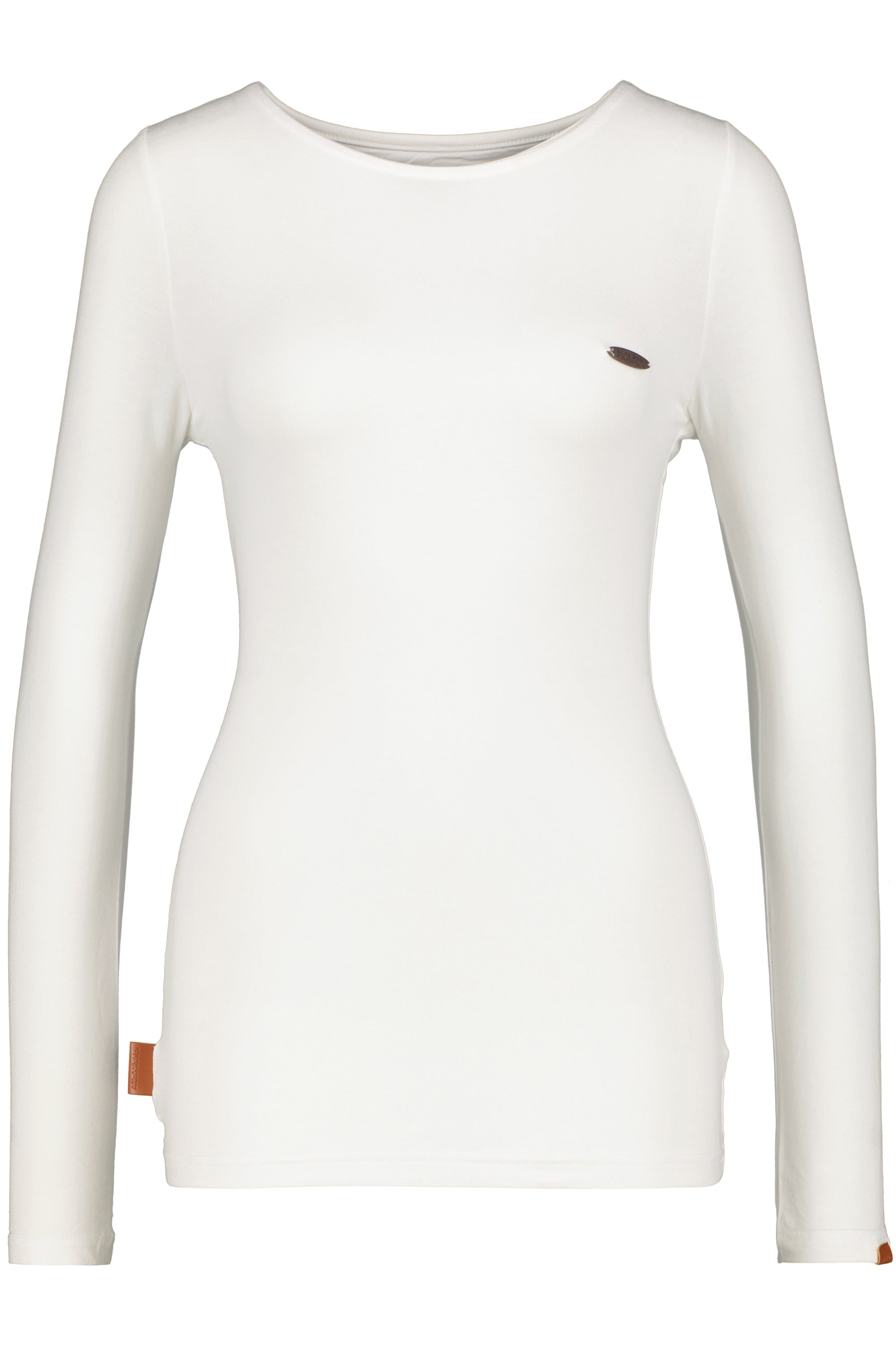 SinaAK Langarmshirt für Damen - Sportlicher Look für jede Gelegenheit Weiß