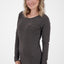 Lässig und bequem - SinaAK A Longsleeve für Damen Schwarz