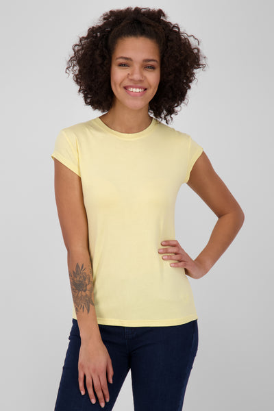 Vielseitiges Basic-Shirt für stylische Outfits: MimmyAK A von Alife and Kickin Gelb