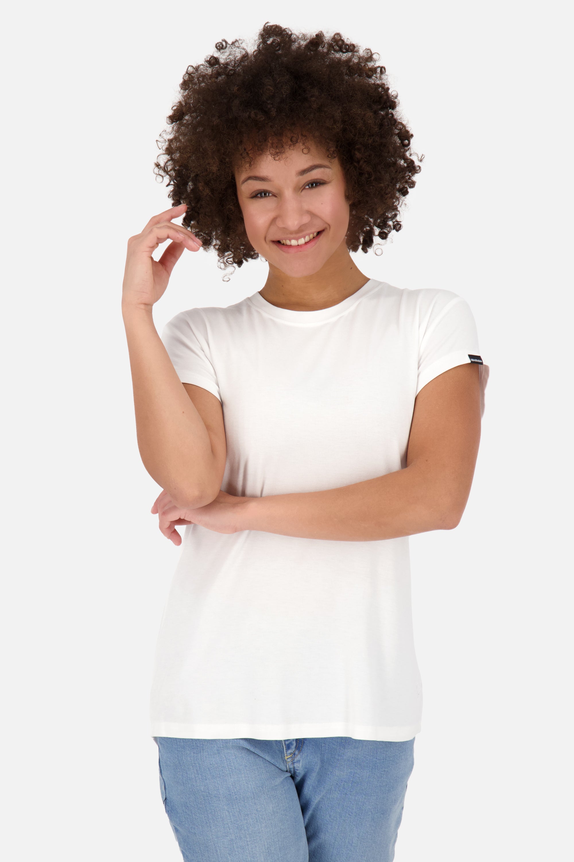 T-Shirt MimmyAK A für Damen - Stilvoll kombinierbar und angenehm zu tragen Weiß
