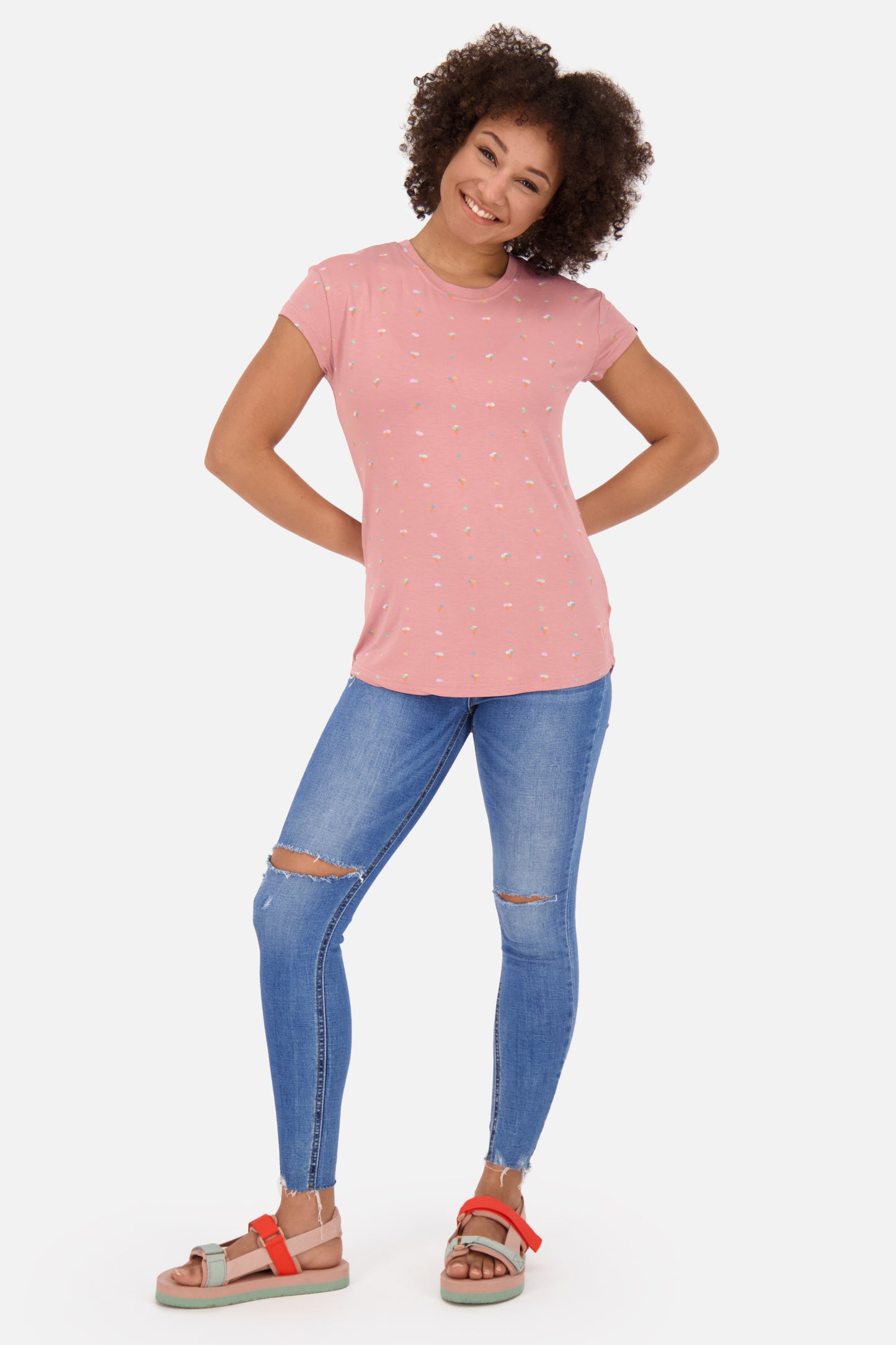 Sommerliches Damen-Shirt MimmyAK B - Verspielte Details und femininer Schnitt Rosa