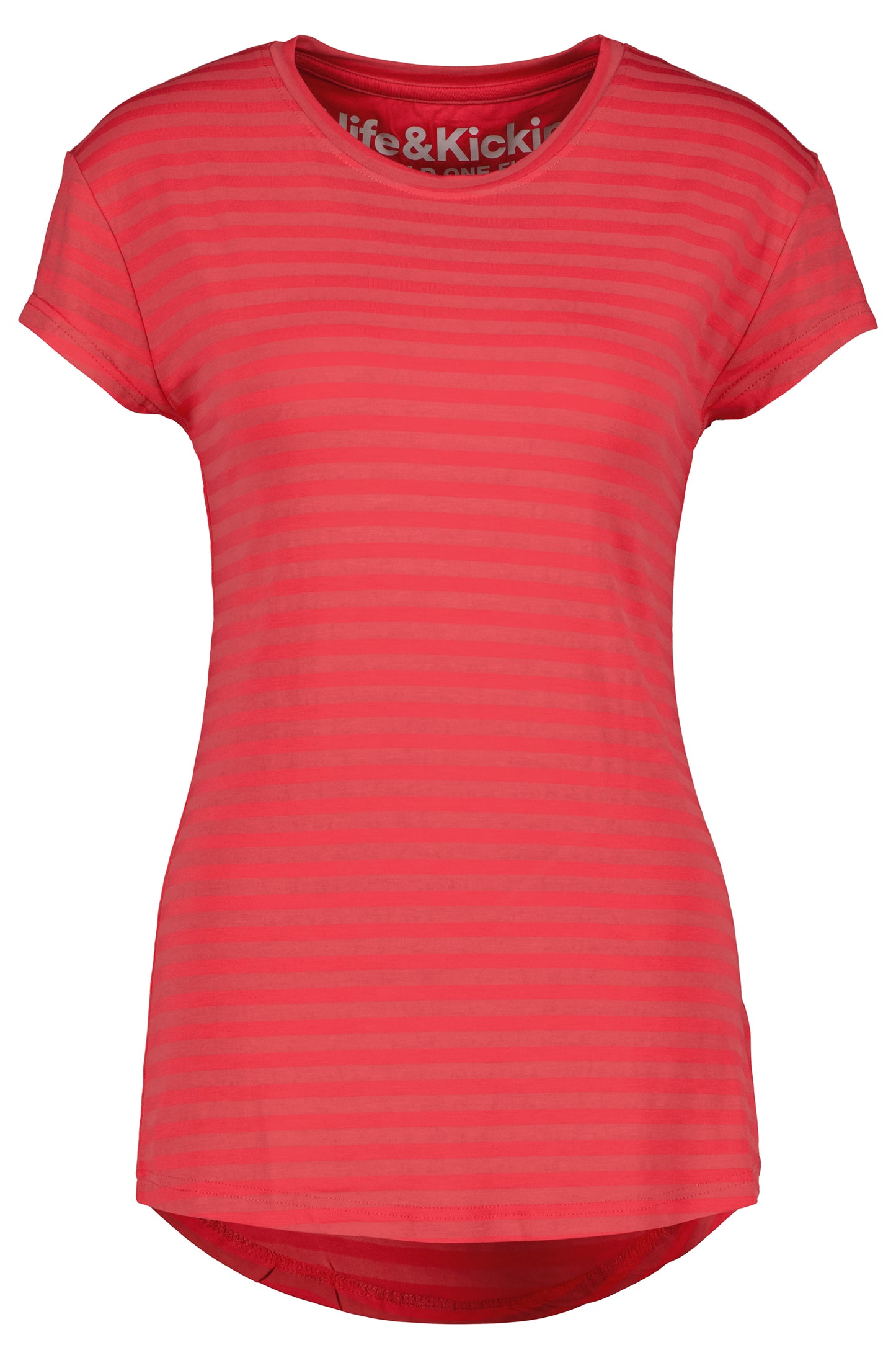 Streifen-Shirt MimmyAK Z für Damen - Leichtigkeit und zeitloses Design Rot