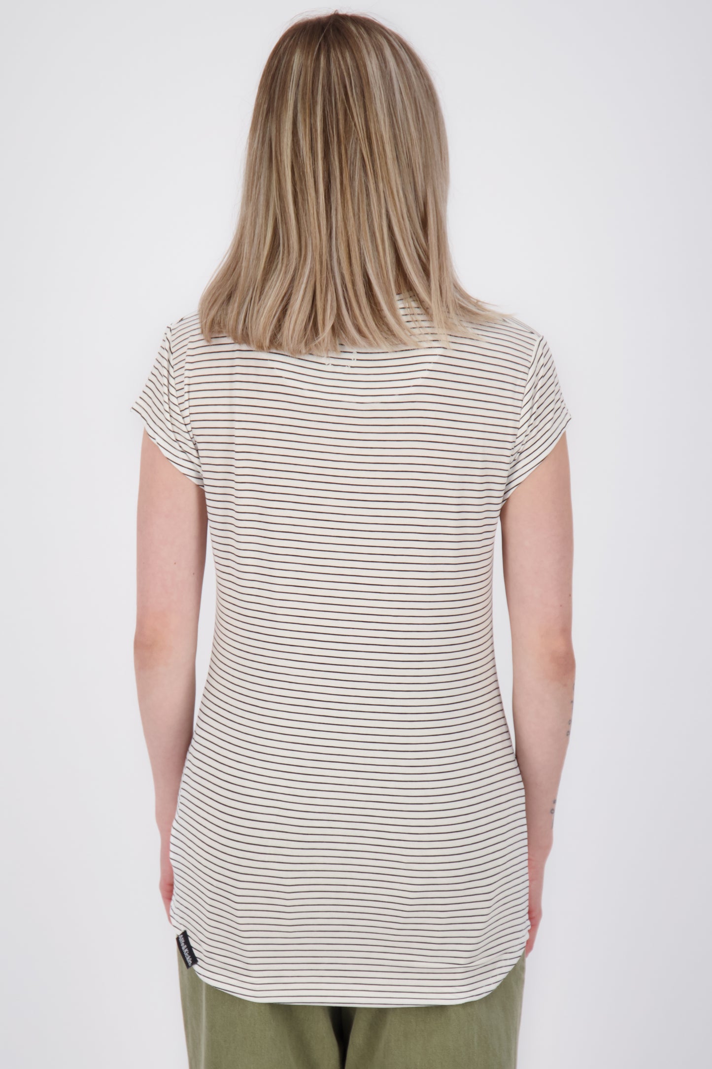 Streifen-Shirt MimmyAK Z für Damen - Leichtigkeit und zeitloses Design Weiß