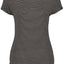 Streifen-Shirt MimmyAK Z für Damen - Leichtigkeit und zeitloses Design Schwarz