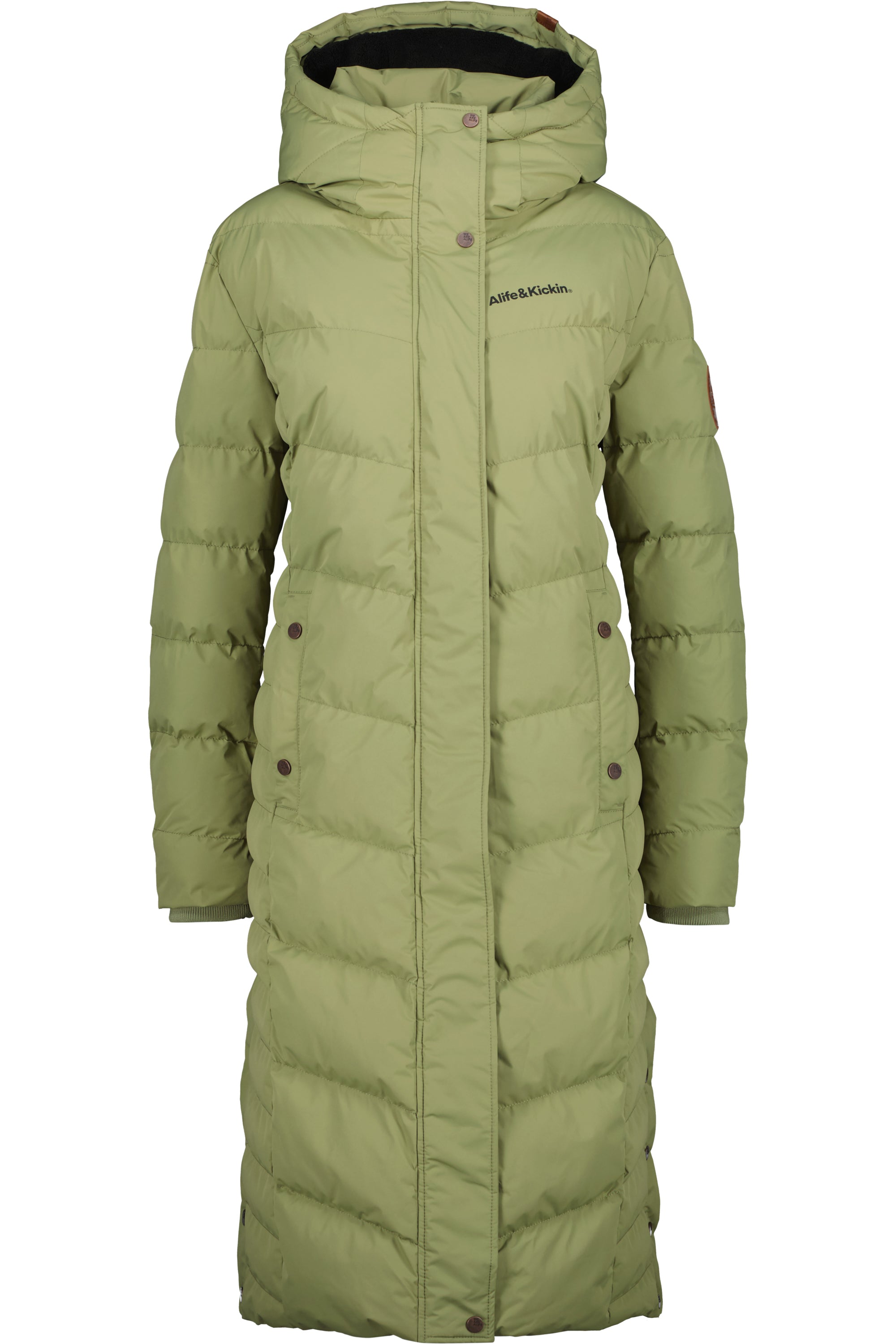 JuaAK A Winterjacke Damen  Grün