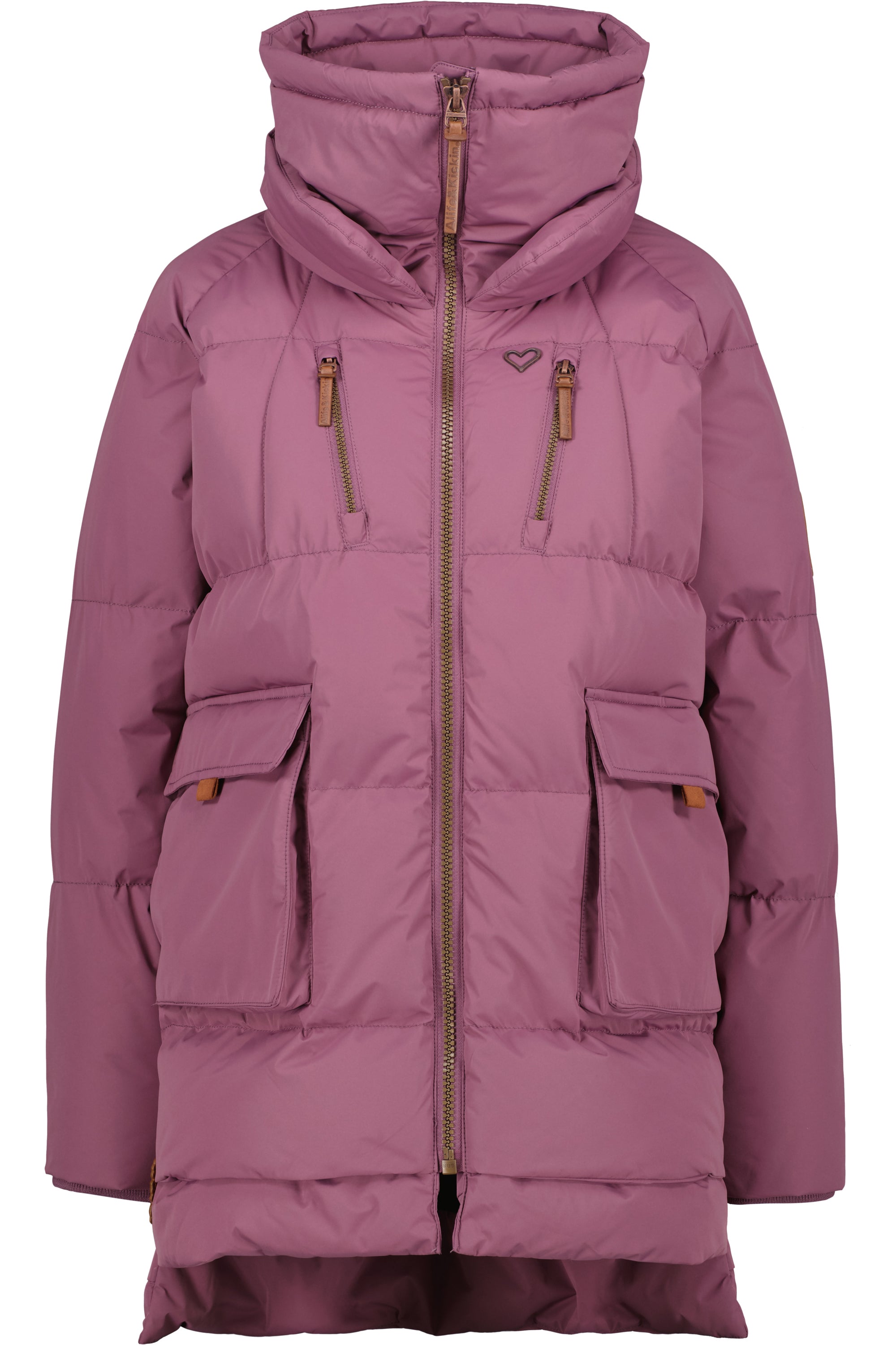 AnitaAK A Winterjacke Damen  Violett