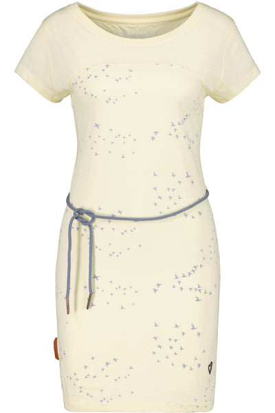 Damen-Kleid mit Print - ClarissaAK B von Alife and Kickin Gelb