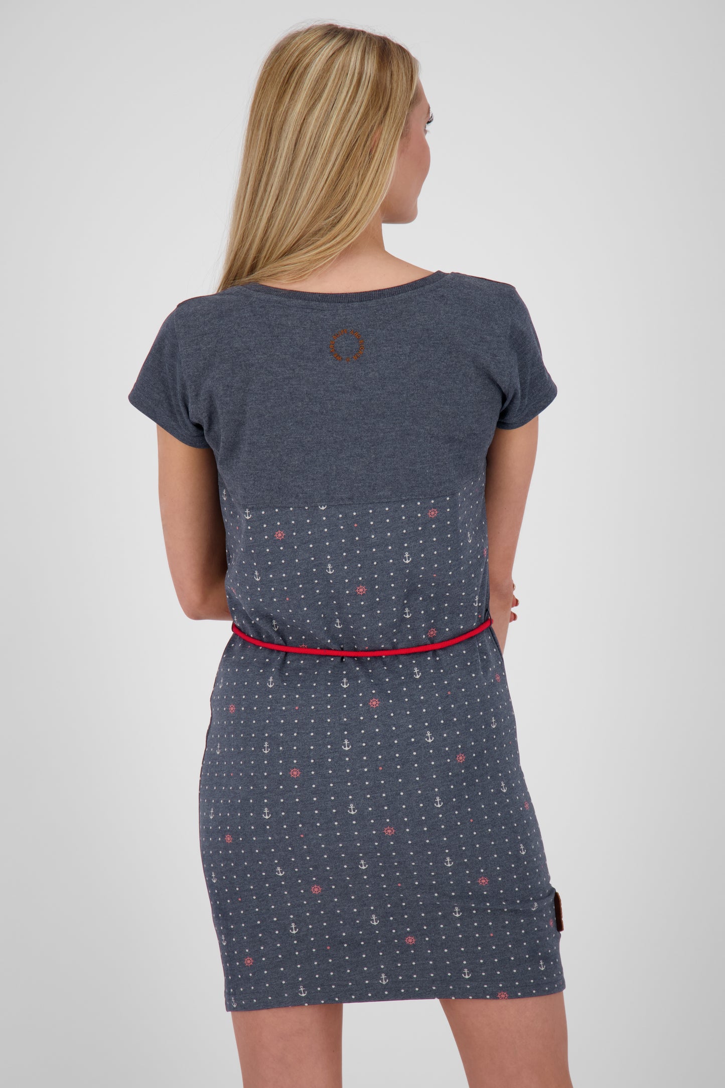 Damen-Kleid mit Print - ClarissaAK B von Alife and Kickin Dunkelblau