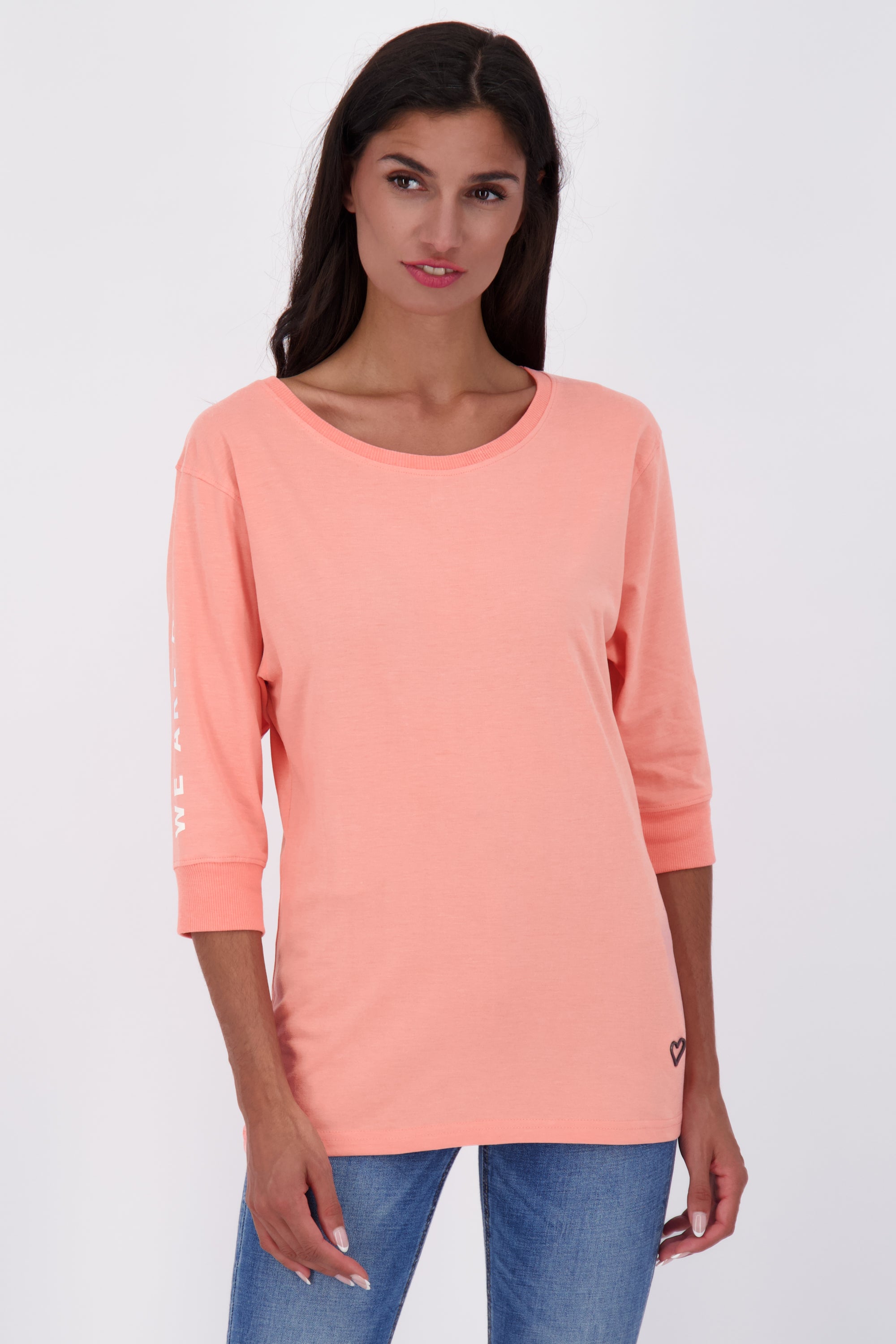 ClaudeAK A T-Shirt Damen  Orange