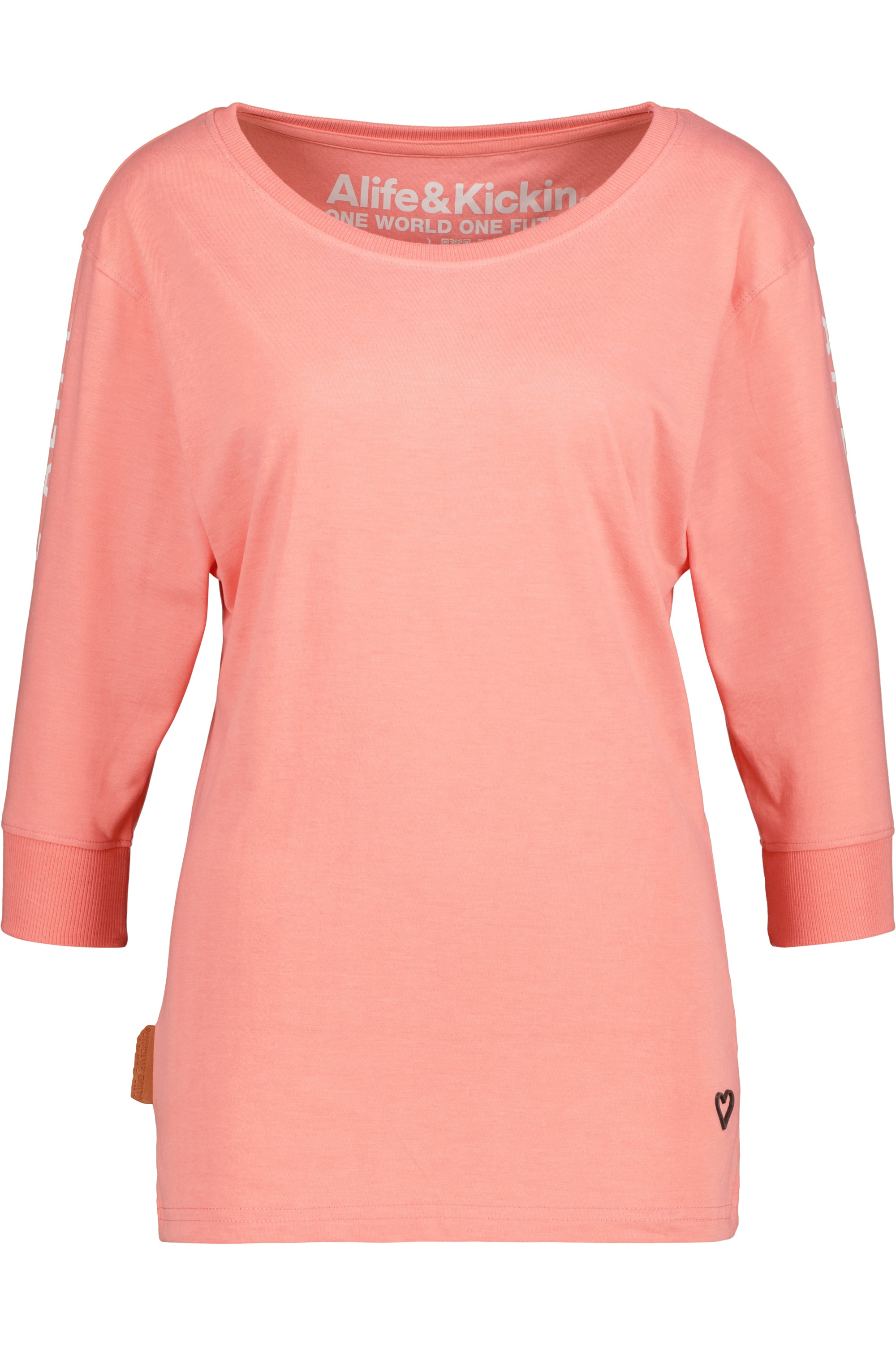 ClaudeAK A T-Shirt Damen  Orange