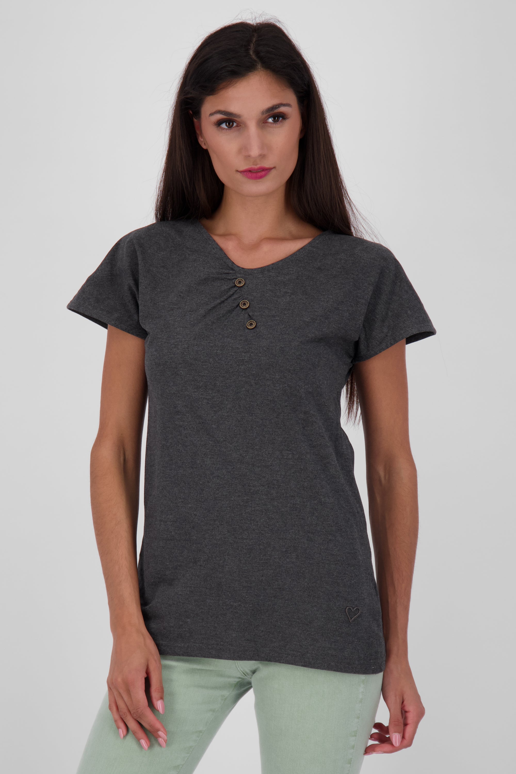 ToniaAK A T-Shirt Damen  Schwarz