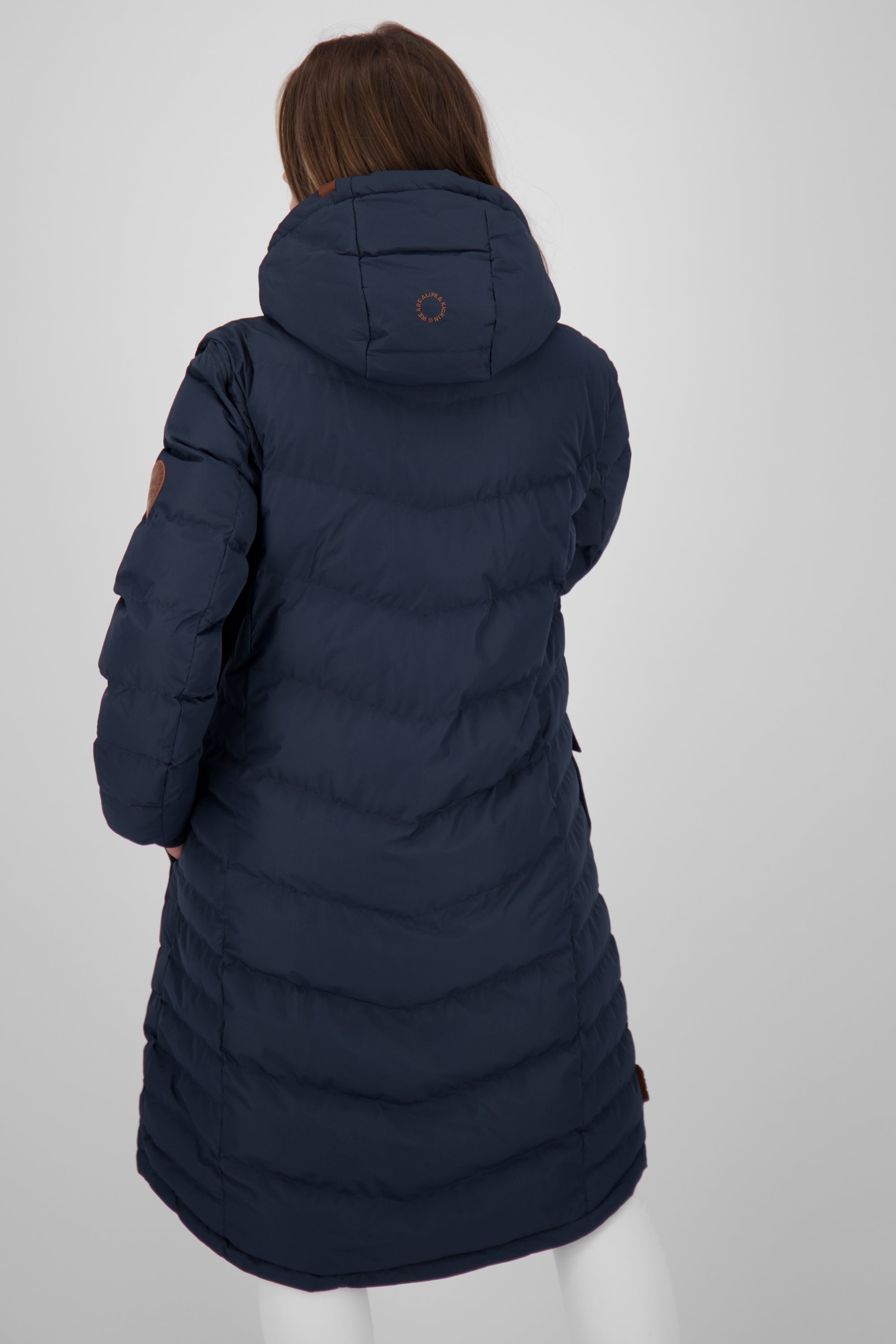 PetraAK A Winterjacke Damen  Dunkelblau