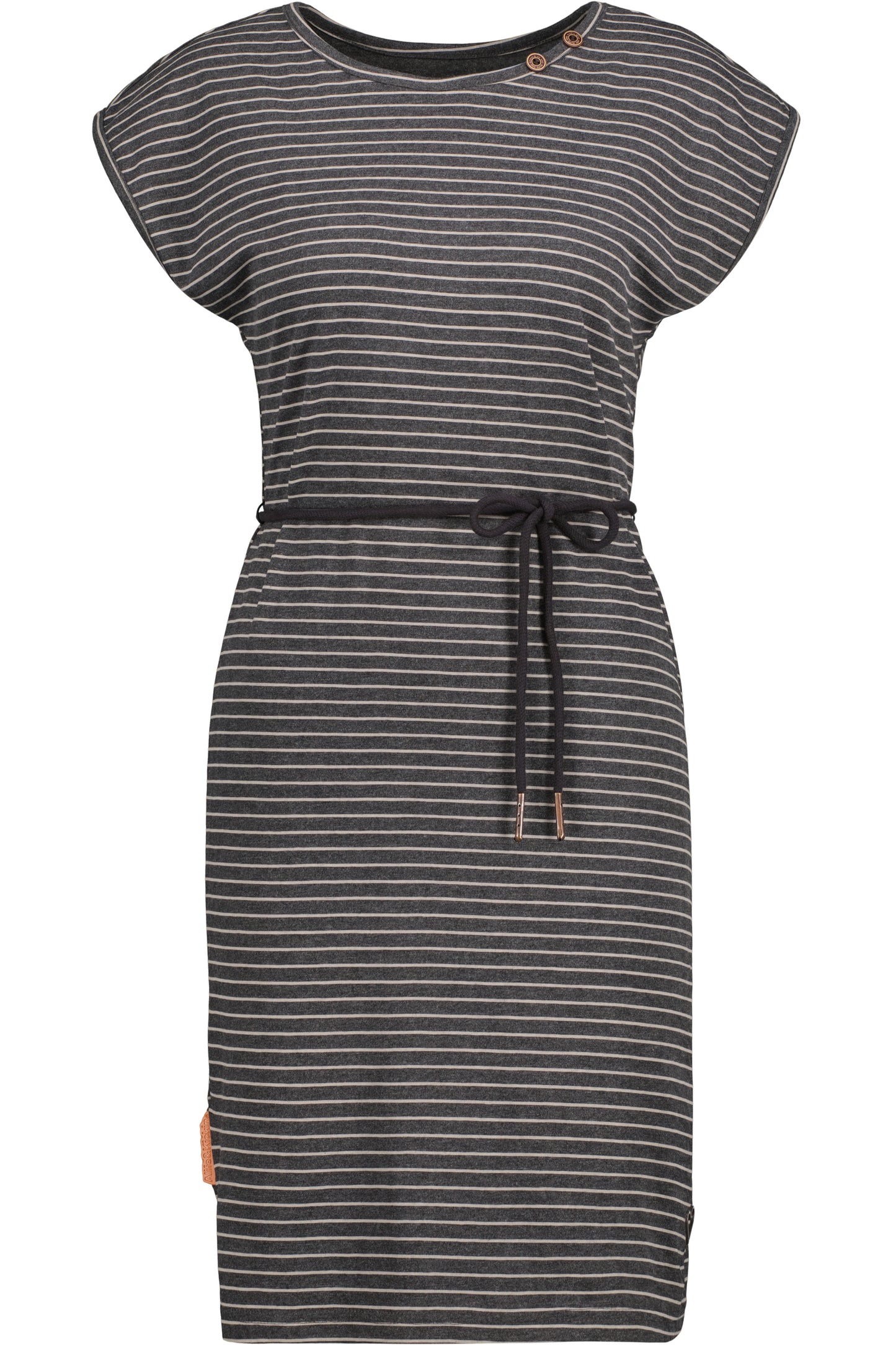 Damenkleid EllenAK Z mit Bindegürtel: Individuell anpassbar für eine perfekte Silhouette Schwarz